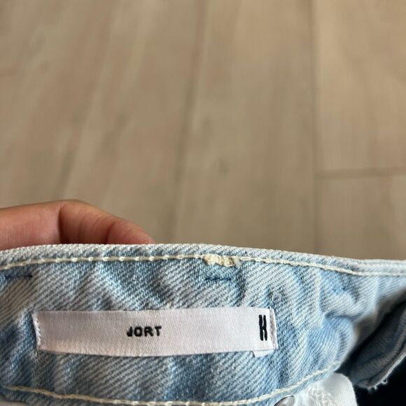 Hoodrich Denim Script Jorts size 6 - Picture 8 of 11